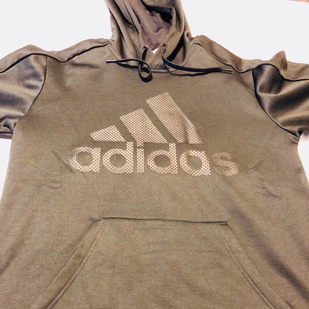 Adidas Black Performance Hoodie Mens Size Medium